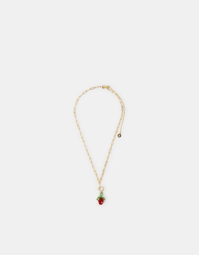Accessorize Strawberry Beaded Charm