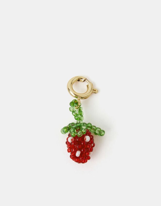 accessorize Strawberry Beaded Charm