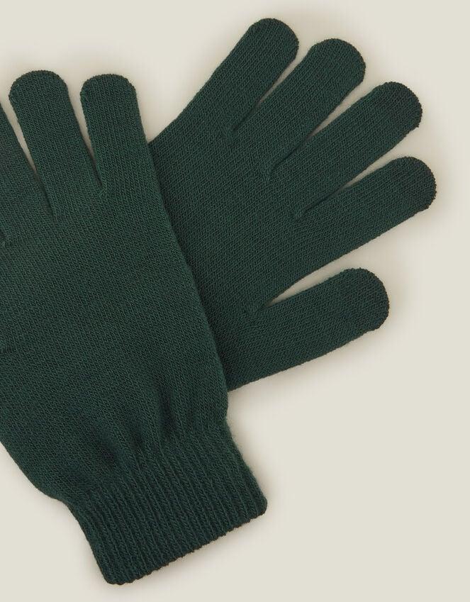 Accessorize Stretch Touchscreen Gloves Green
