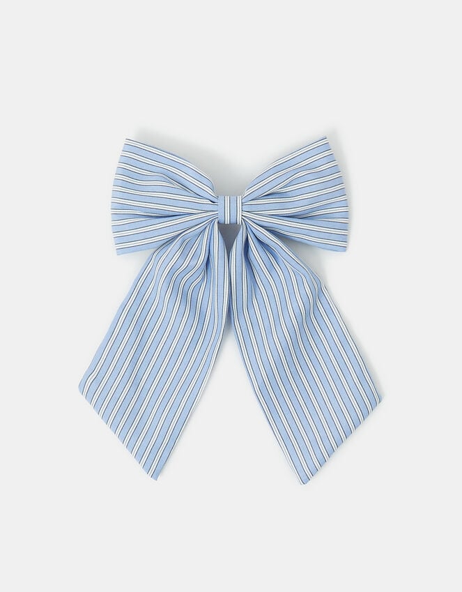 accessorize Stripe Bow Hair Clip