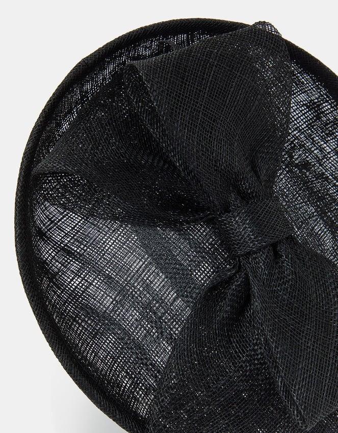 Accessorize Structured Disc Bow Fascinator Black