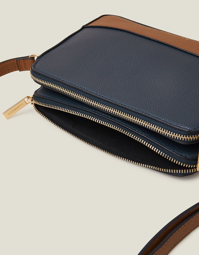 Accessorize Suedette Classic Crossbody Bag Multi