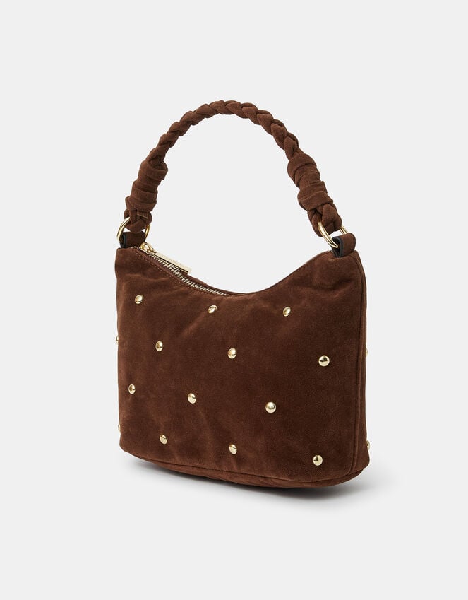 Accessorize Suedette Stud Handbag