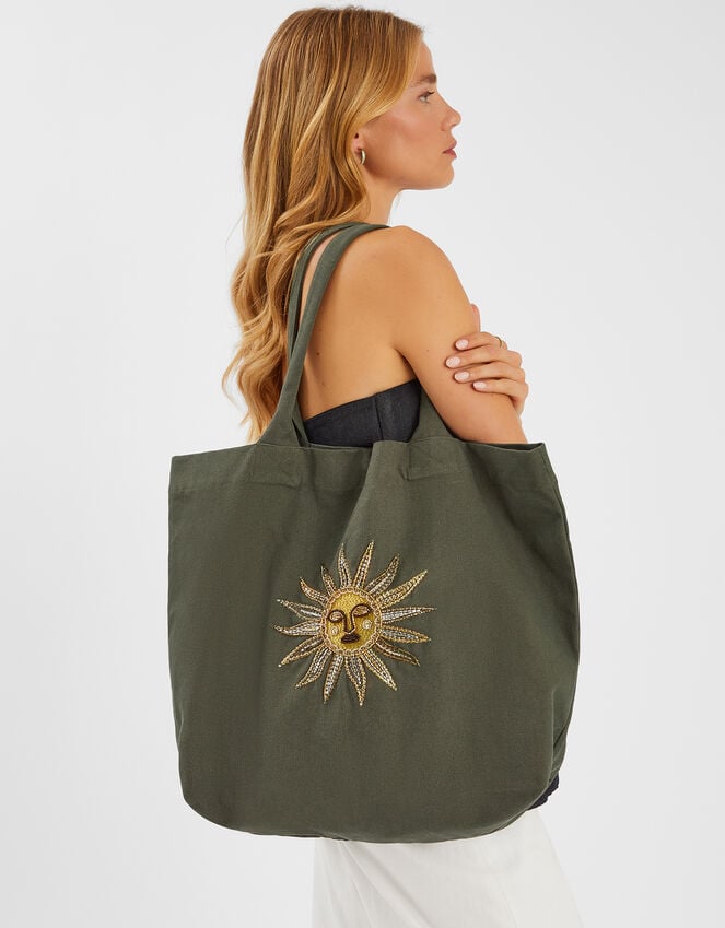accessorize Sun Embellished Tote Bag