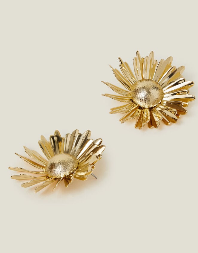accessorize Sunflower Statement Stud Earrings