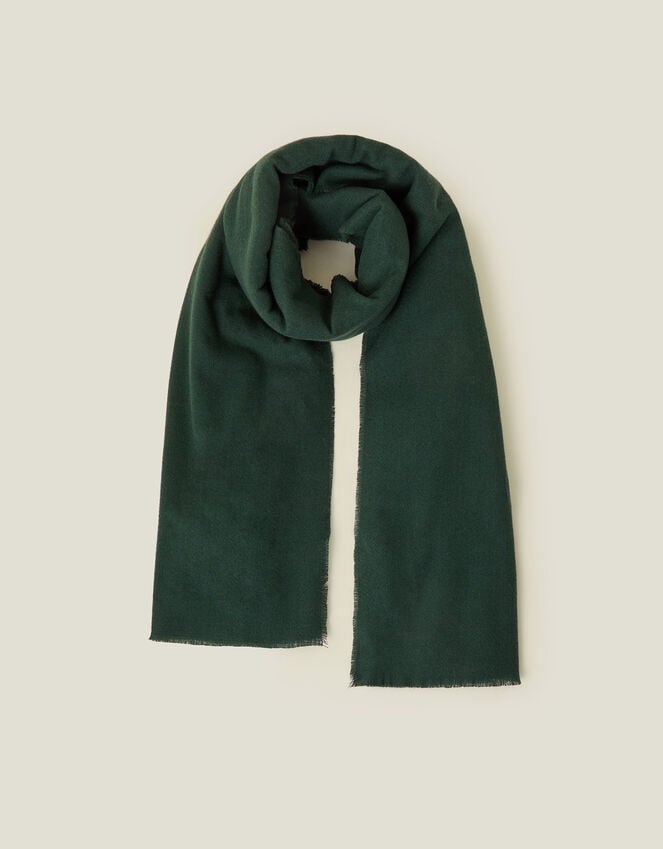 accessorize Super Soft Blanket Scarf Green