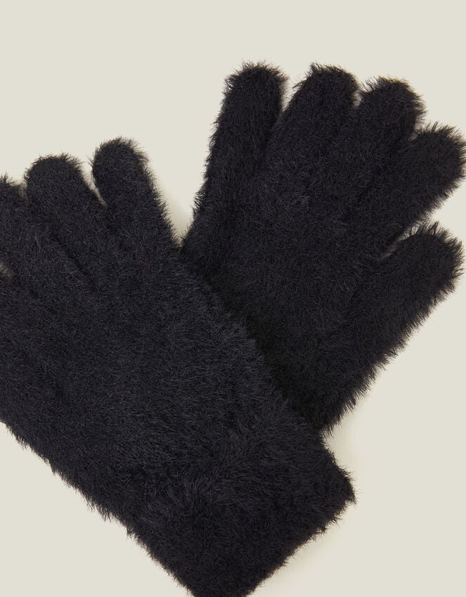 Accessorize Super-Stretch Fluffy Knit Gloves