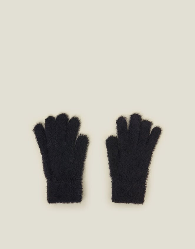 accessorize Super-Stretch Fluffy Knit Gloves