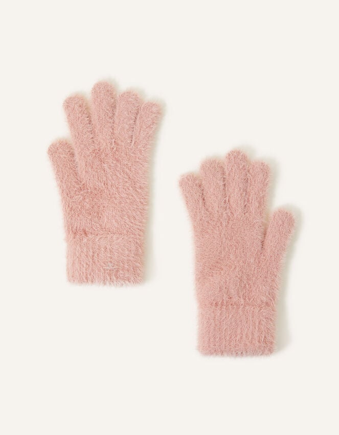 accessorize Super-Stretch Fluffy Knit Gloves