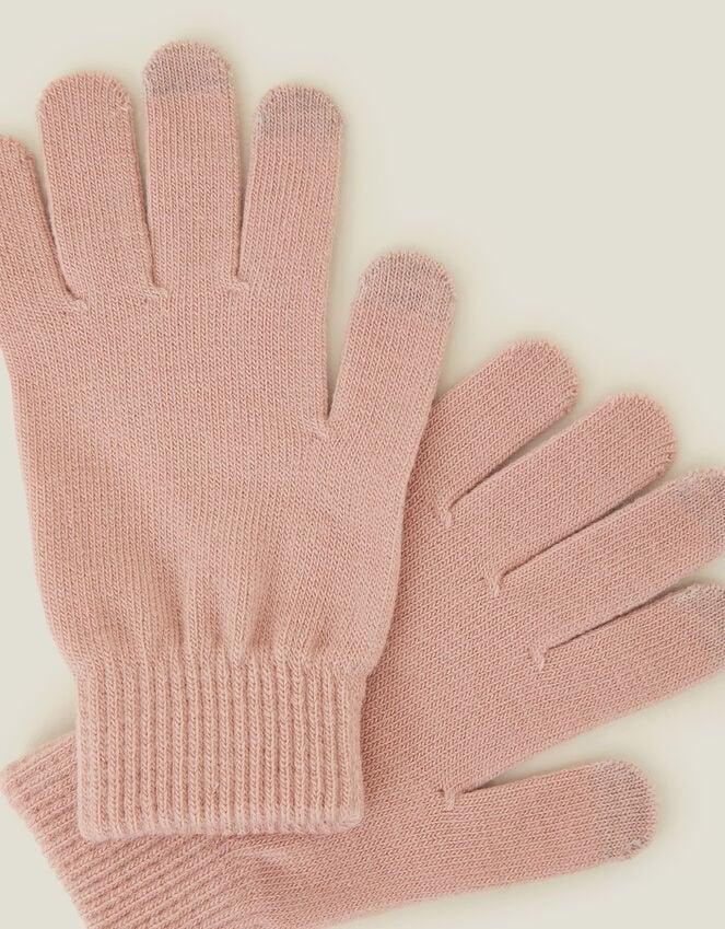 Accessorize Super Stretch Touch Gloves Pink