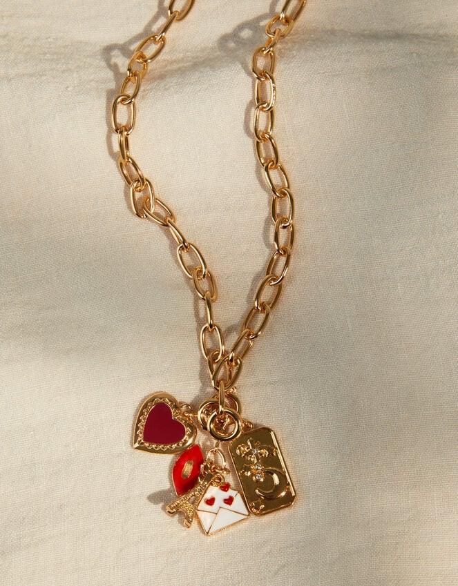 Accessorize Tarot Card Charm Pendant Necklace