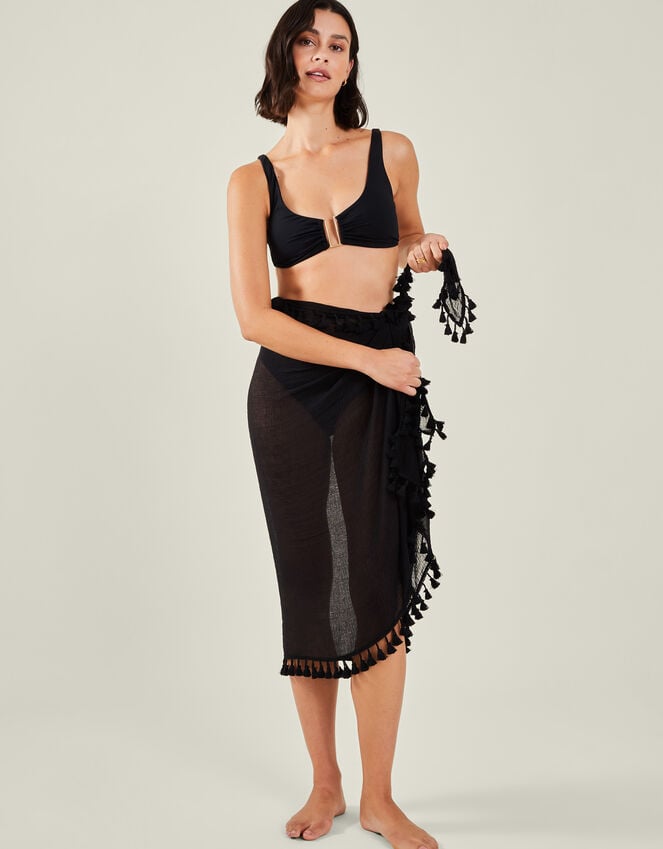 accessorize Tassel Trim Sarong