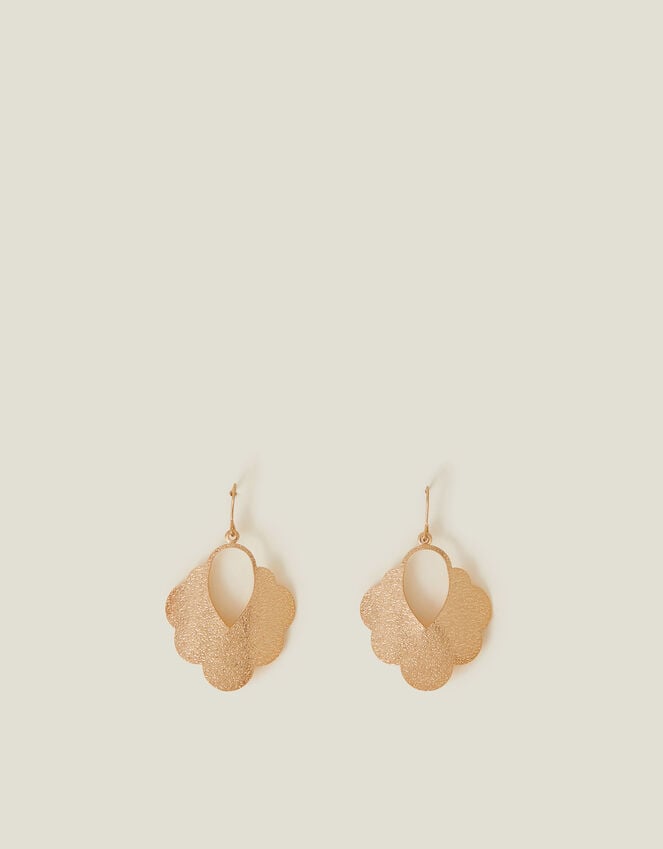 Accessorize Textured Cloud Drop Earrings