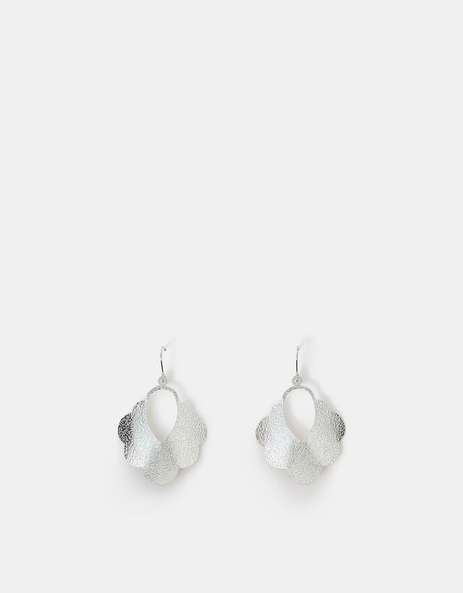 Accessorize Textured Cloud Drop Earrings