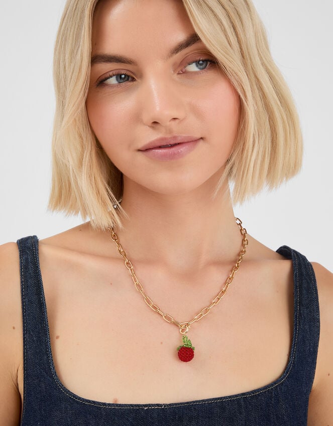 Accessorize Tomato Beaded Charm