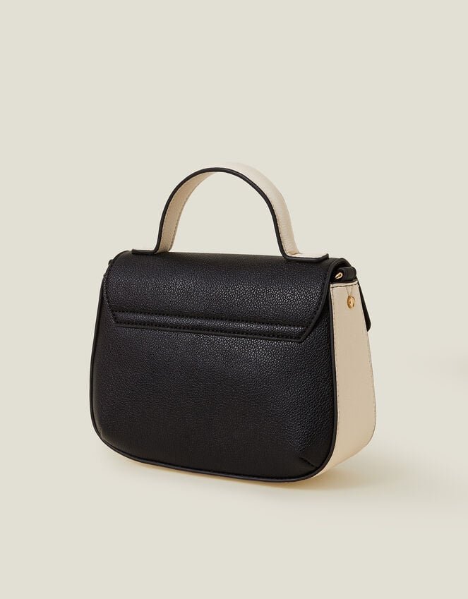 Accessorize Top Handle Cross-Body Bag Black