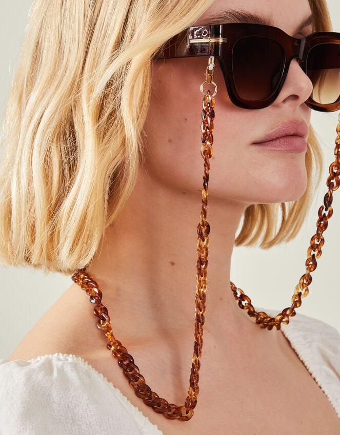 Accessorize Tort Resin Sunglasses Chain