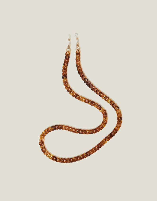 accessorize Tort Resin Sunglasses Chain