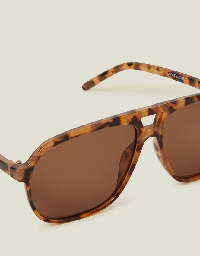 Accessorize Tortoiseshell Aviator Sunglasses