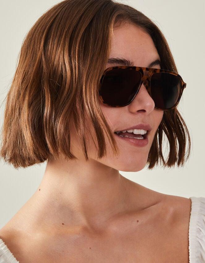 Accessorize Tortoiseshell Aviator Sunglasses