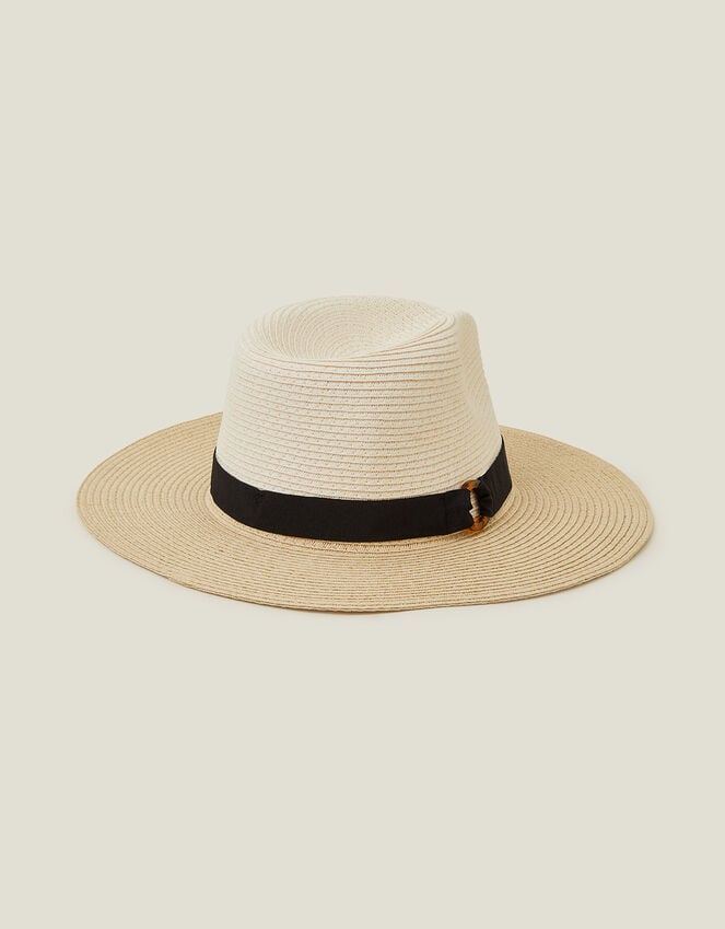 Accessorize Tortoiseshell Ring Fedora Hat