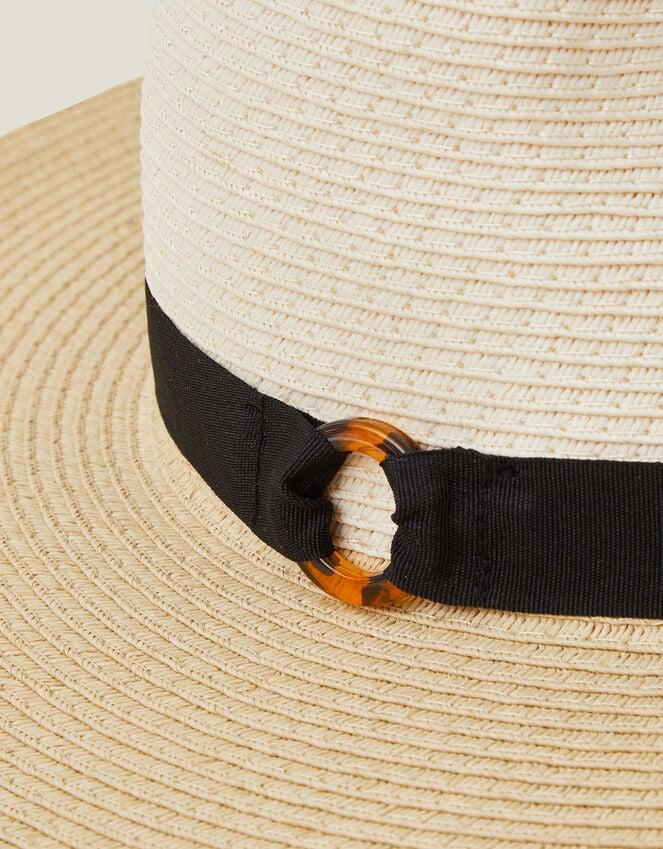 Accessorize Tortoiseshell Ring Fedora Hat