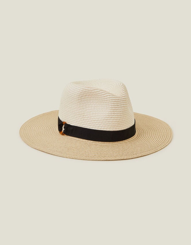 accessorize Tortoiseshell Ring Fedora Hat