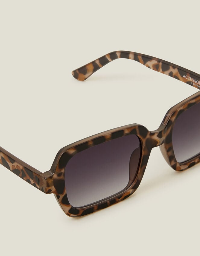 Accessorize Tortoiseshell Square Sunglasses