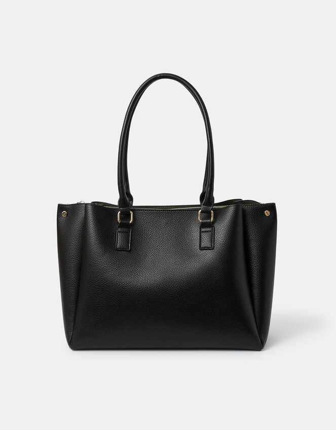 Accessorize Triple Compartment Shoulder Bag