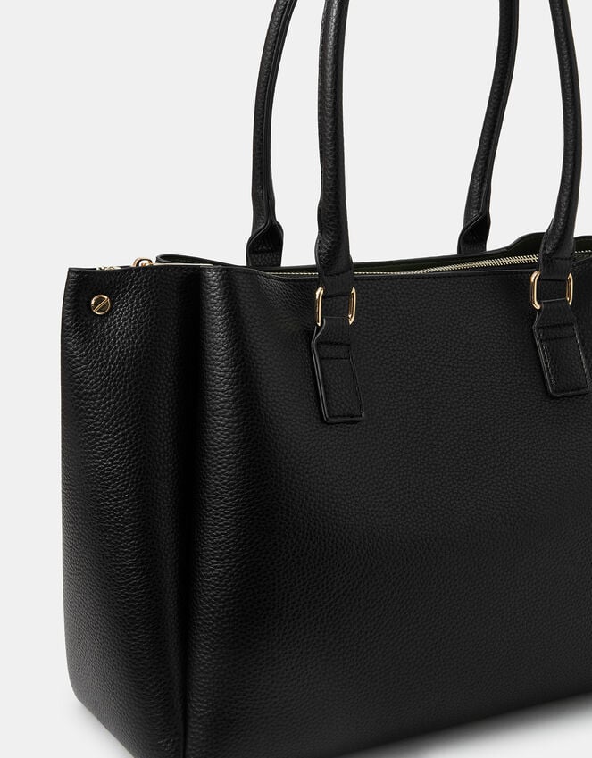 Accessorize Triple Compartment Shoulder Bag