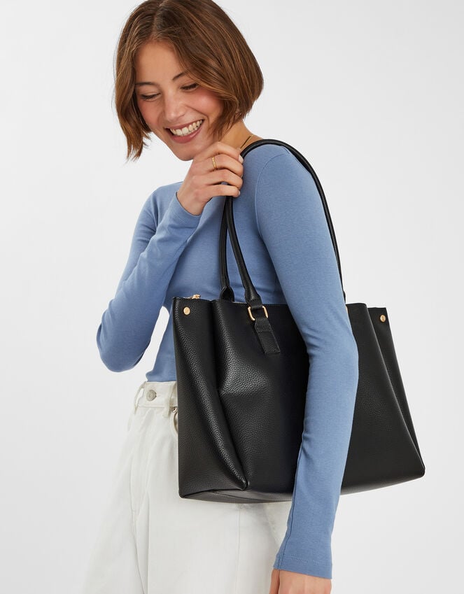 accessorize Triple Compartment Shoulder Bag