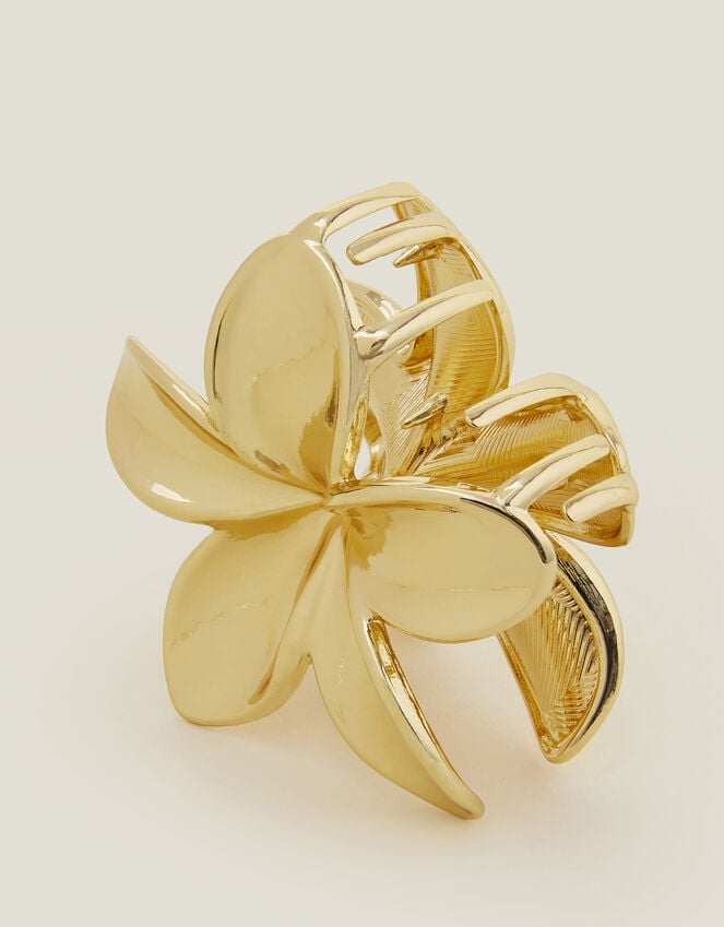 Accessorize Tropical Flower Metal Claw Clip