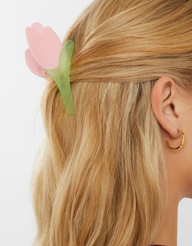 Accessorize Tulip Claw Clip Pink