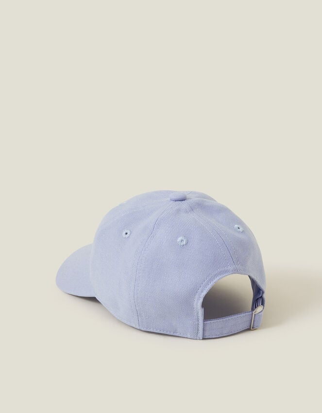 Accessorize Twill Baseball Cap Blue