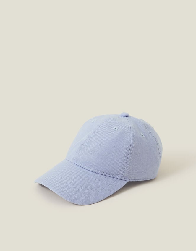 accessorize Twill Baseball Cap Blue
