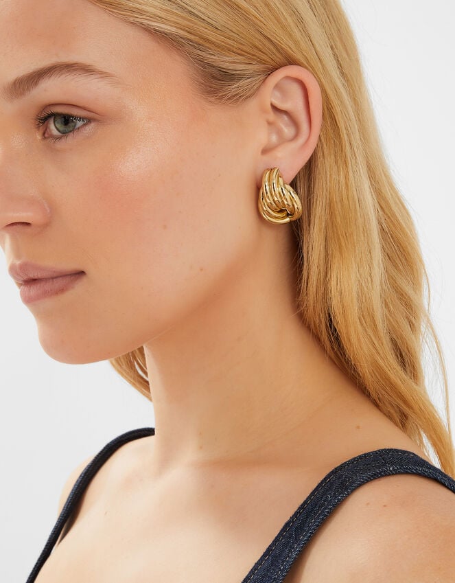 Accessorize Twist Knot Drop Earrings