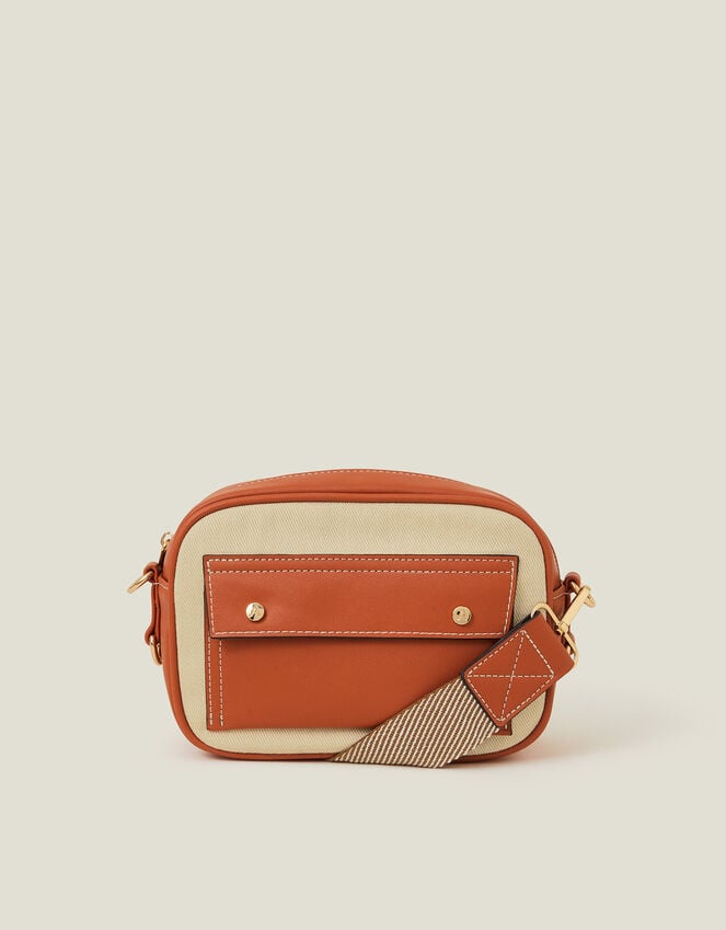 Accessorize Utility Canvas Cross-Body Bag