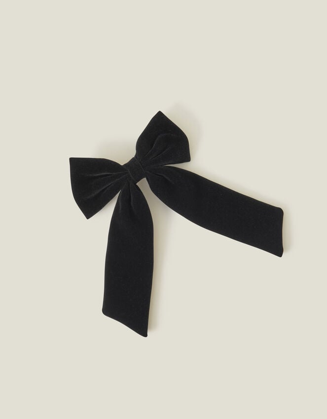 accessorize Velvet Bow Hair Clip