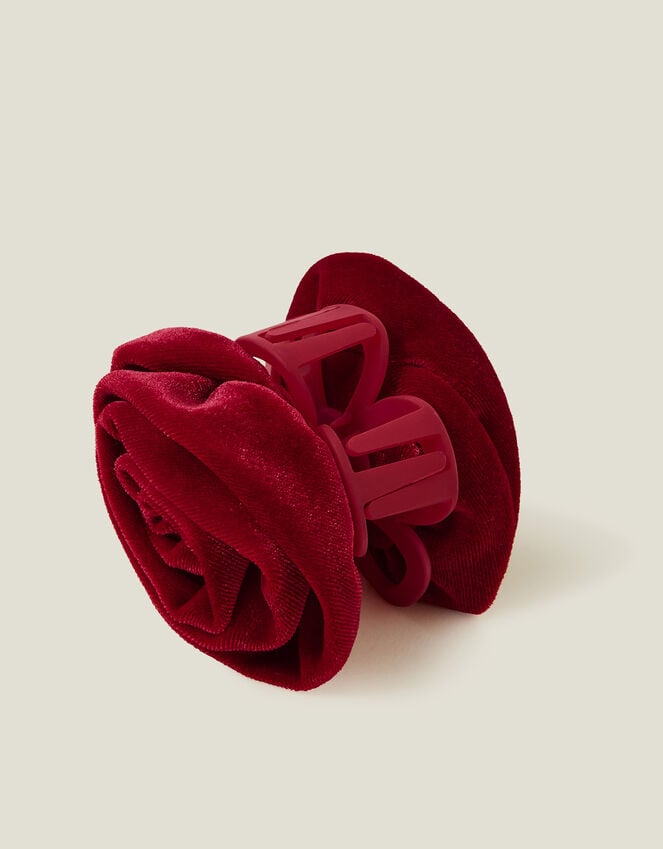 Accessorize Velvet Corsage Claw Clip