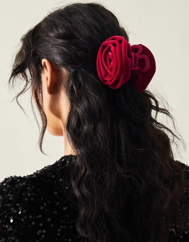 Accessorize Velvet Corsage Claw Clip