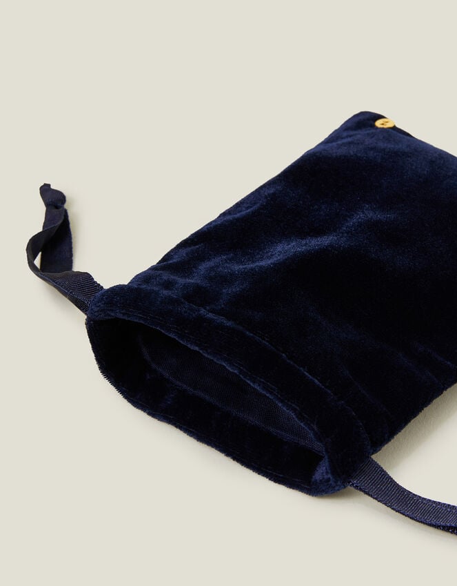 Accessorize Velvet Drawstring Jewellery Pouch