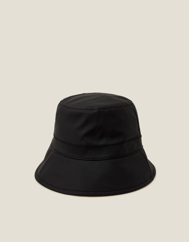 accessorize Water-Resistant Rain Hat Black
