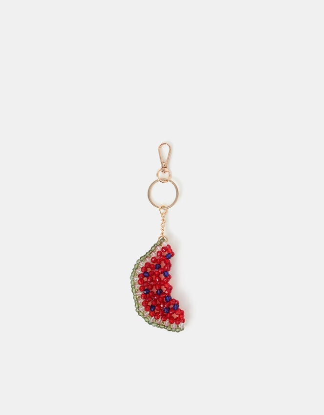 Accessorize Watermelon Beaded Bag Charm