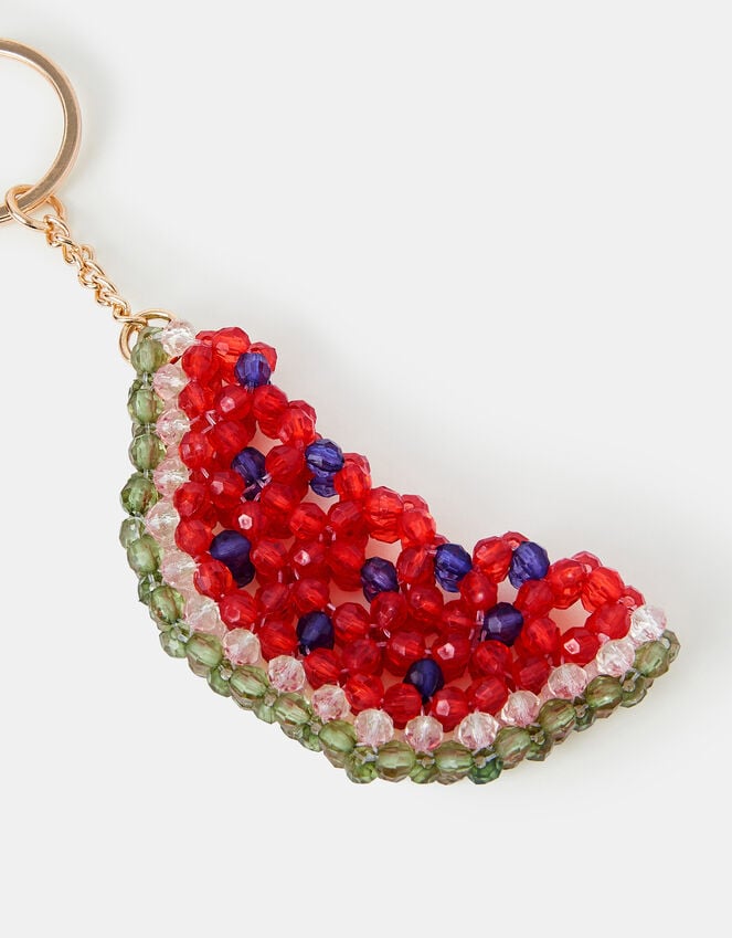 Accessorize Watermelon Beaded Bag Charm