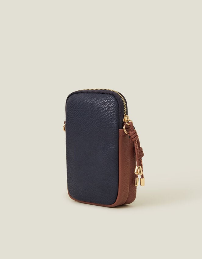 Accessorize Webbing Strap Zip Phone Bag