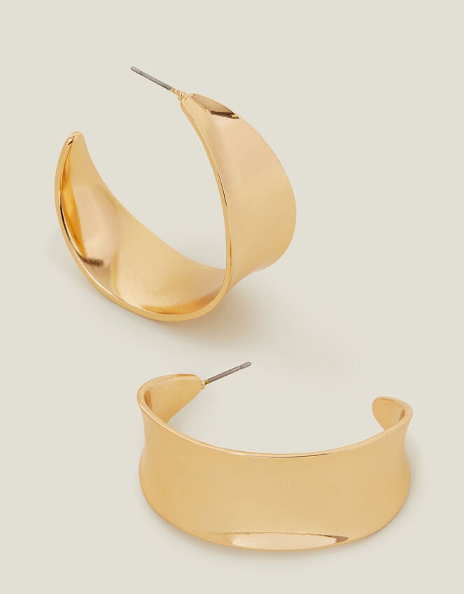 accessorize Wide Hoop Earrings