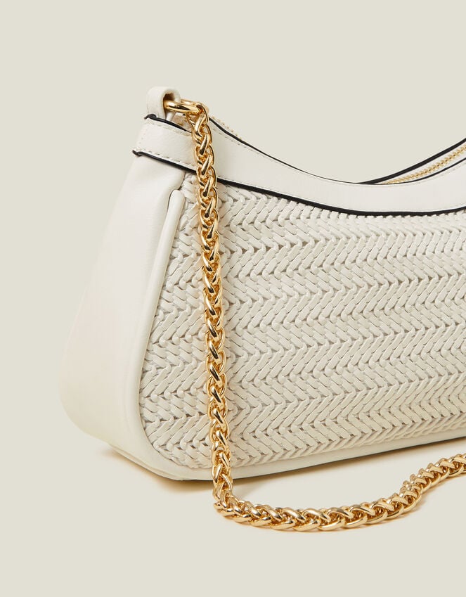 Accessorize Woven Chain Shoulder Bag