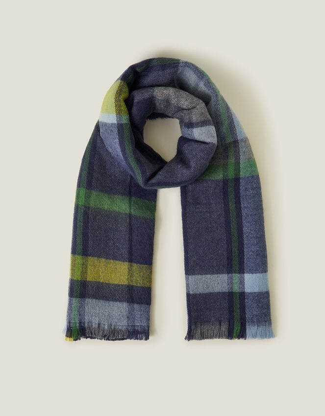 accessorize Woven Check Blanket Scarf