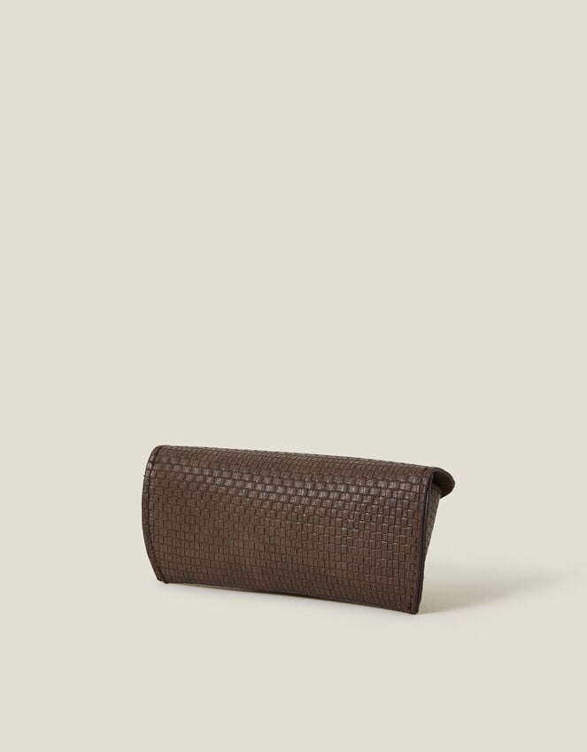 Accessorize Woven Faux Leather Sunglasses Case