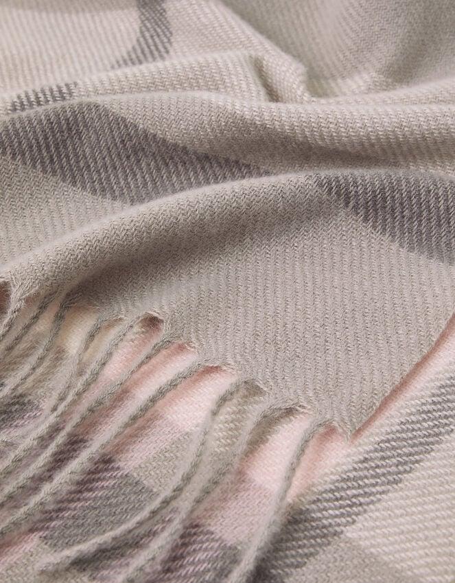 Accessorize Woven Pastel Check Blanket Scarf